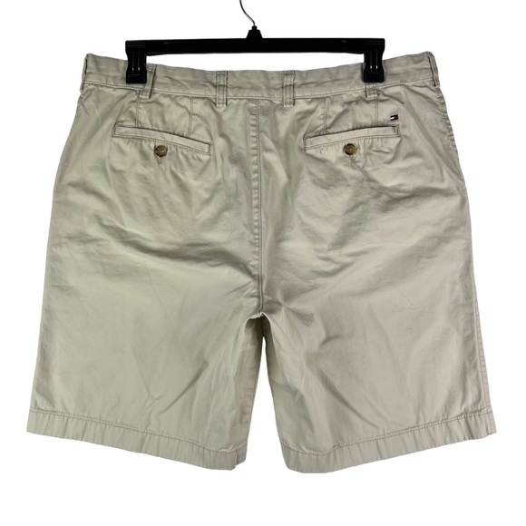 Tommy Hilfiger Chino Shorts Khaki Mens Size 38 Tan - Picture 2 of 9